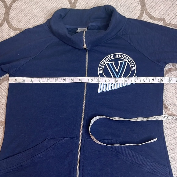 Women’s Stadium Athletics ‘Villanova University’ mock neck  zip up fitted jacket - Picture 7 of 16